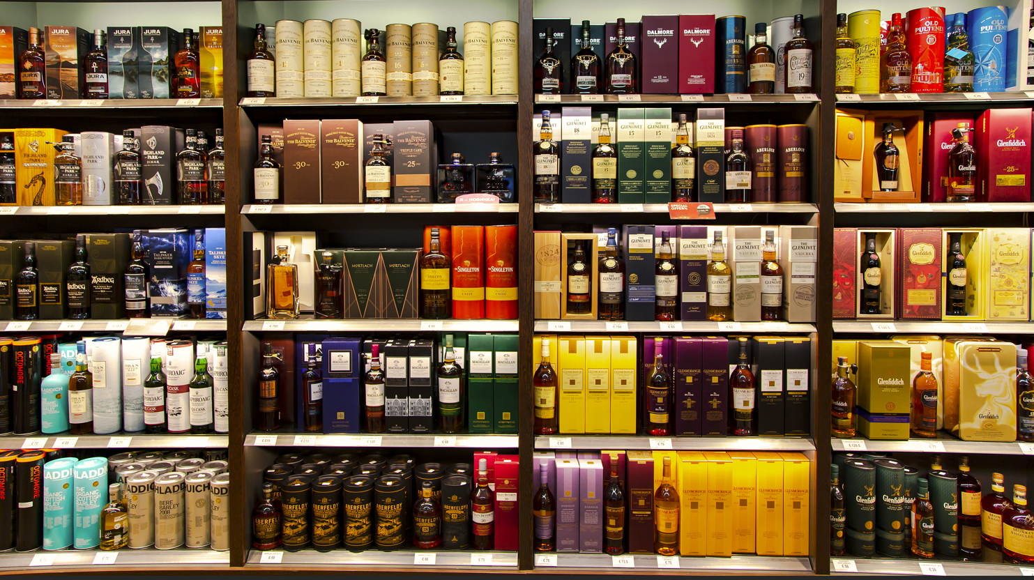 India’s Whisky Wall: What 70% Shelf Space Says About Alcohol Strategy in Indian Travel Retail